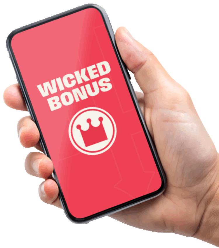 The new Totally Wicked app on a mobile phone