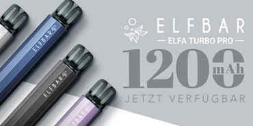 ELFBAR ELFA TURBO PRO JETZT VERFUGBAR